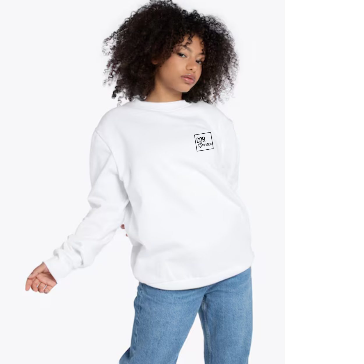 PAPER BIBLE SAVED CREW NECK